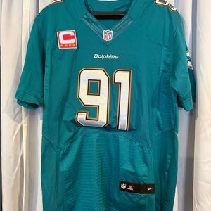 Miami Dolphins Cameron Wake #91 Men’s Jersey